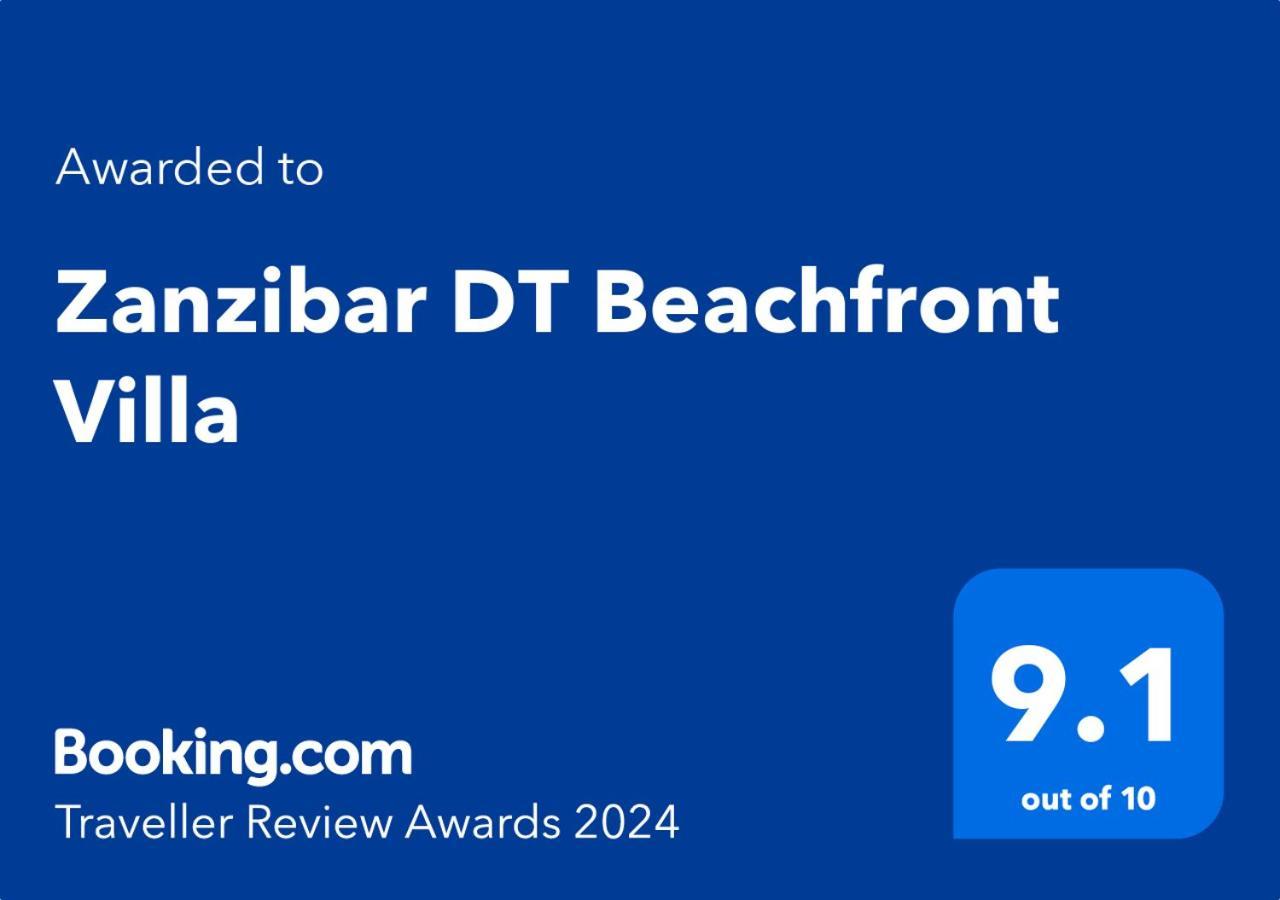 Zanzibar Dt Beachfront Villa Mkunguni Exterior foto